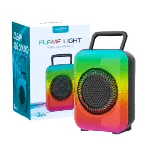 Parlante Inalámbrico Bluetooth Flame Light GTS-1867