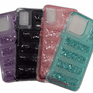 Funda Super Rígida Con Glitter Para IPhone 11
