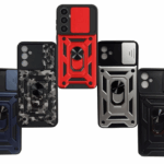 Funda Reforzada Con Anillo Ring Y Protector de Cámara Para Samsung S23 Ultra Color Azul