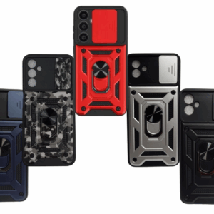 Funda Reforzada Con Anillo Ring Y Protector de Cámara Para Moto Edge 40 Neo