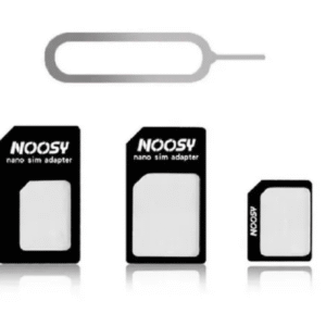 Adaptador Nano Micro Chip SIM 3 en 1 + Clip Expulsor