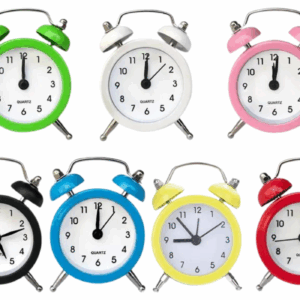 Reloj Digital Mini Para Alarma Con Doble Campana