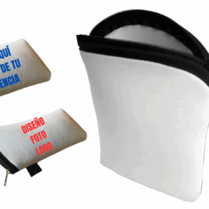 Funda Neoprene Sublimable Con Cierre Para Celular