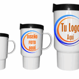 Jarro Térmico de Polímero Con Tapa Para Sublimar