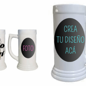 Jarra Chopp de Polímero Sublimable de Alta Resistencia