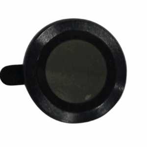 Protector De Cámara Con Variedad De Diseños Para IPhone 15 Pro/15 Pro Max - Negro Liso