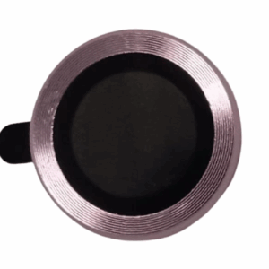 Protector De Cámara Con Variedad De Diseños Para IPhone 15 Pro/15 Pro Max - Rosa Liso