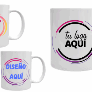 Taza De Cerámica Blanca Lisa Sublimable