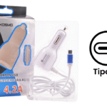 Cargador Rápido Auto Kosmo 4.2A (Tipo C)