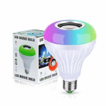 Foco Luz LED RGB 12W Con Altavoz Bluetooth