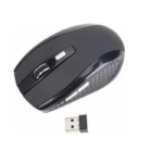 Mouse Inalámbrico Común a Pilas y Adaptador USB