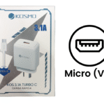 Cargador Rápido Kosmo 3.1A TURBO (Micro V8)