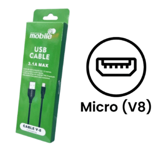 Cable de Datos USB Mobile 1.2Mts. (Micro V8)