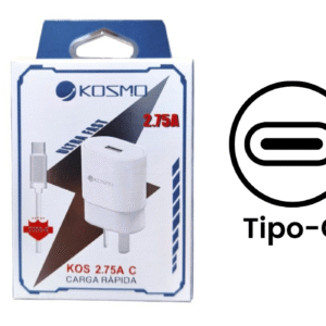 Cargador Rápido Kosmo 2.75A (Tipo C)