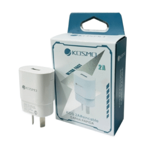 Cabezal de Cargador USB 2A - Kosmo