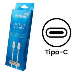 Cable de Datos USB-C Mobile 1.2Mts. (Tipo C)