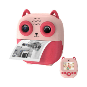 Cámara Digital con Impresora para Niños - Rosa