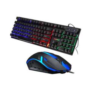 Combo Teclado + Mouse Retroiluminado con Cable