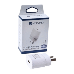 Cabezal de Cargador USB 2A - Kosmo