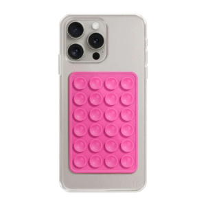 Soporte de Sopapa Adhesivo para Celular - Rosa