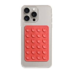 Soporte de Sopapa Adhesivo para Celular - Rojo