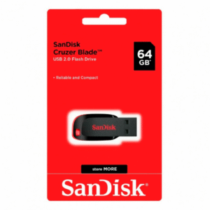 Pendrive SanDisk Cruzer Blade 2.0 - 64GB