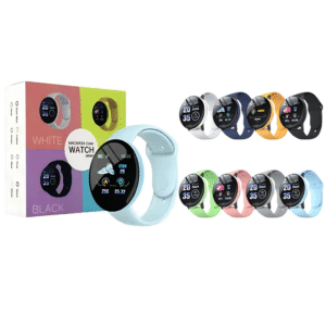 Reloj Inteligente Smart Watch Redondo Variedad De Colores