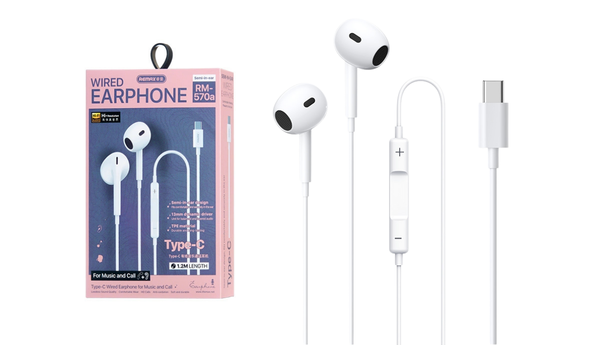 Auricular con Cable Premium REMAX RM-570a