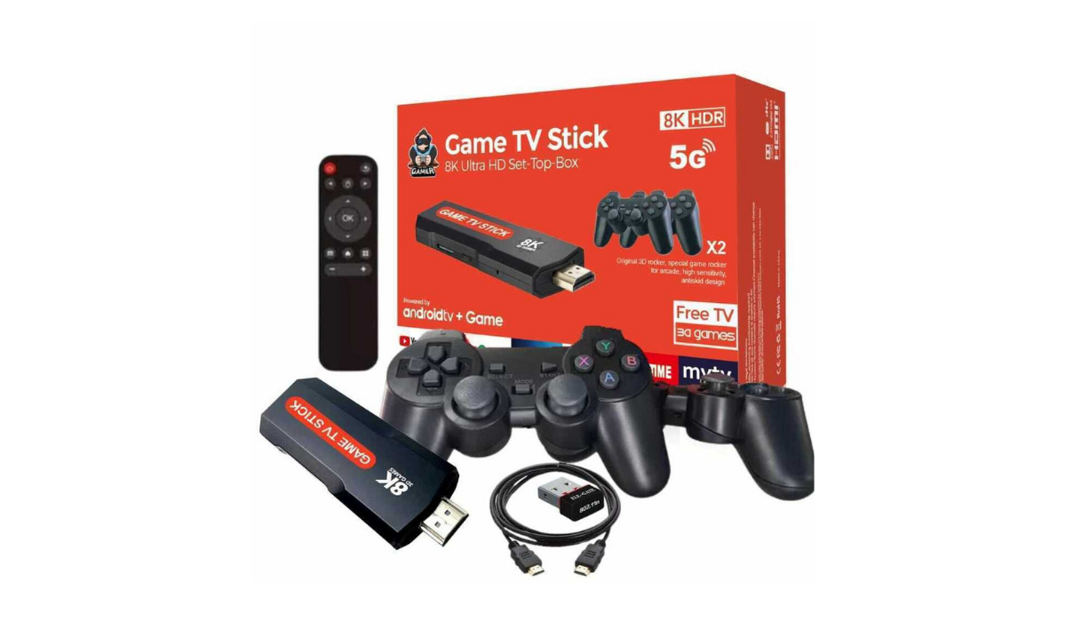 Consola Game Stick + TV Box 4K