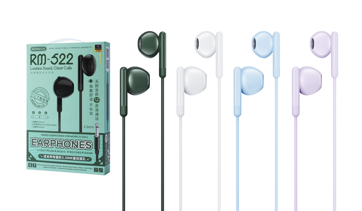Auricular con Cable Premium REMAX RM-522
