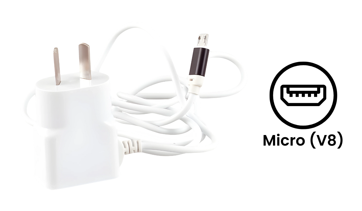 Cargador Común con Cable (Micro V8)