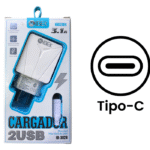 Cargador Rápido IBEK 3.1A (Tipo C)