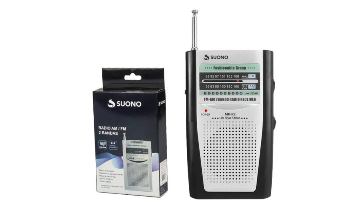Radio AM-FM de Bolsillo Suono