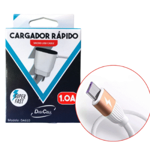 Cargador Digicell 1A - Micro USB (V8)