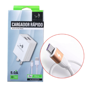Cargador Royalcell 5.0A USB - Micro USB (V8)