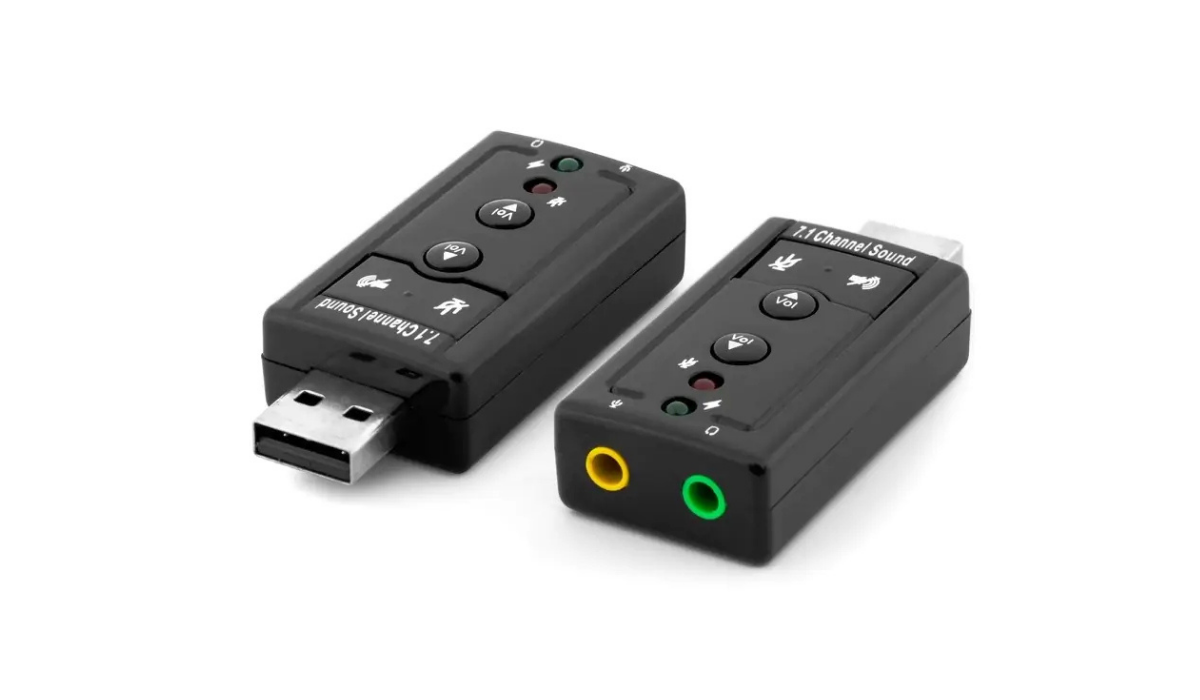 Adaptador Placa de Sonido USB