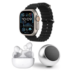 Kit Reloj Smartwatch + Parlante + Auricular Inalámbrico