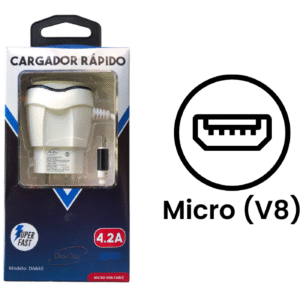 Cargador Rápido Digicell 4.2A (Micro V8)