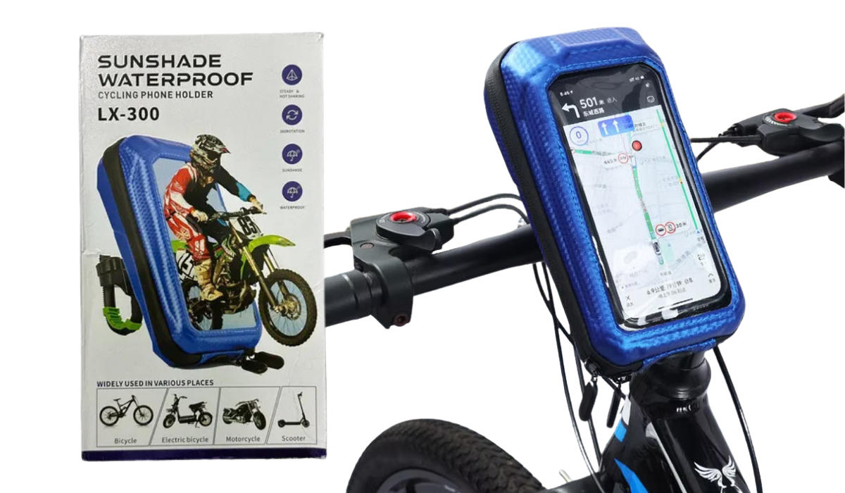 Soporte Funda Grande Reforzado para Bici/Moto