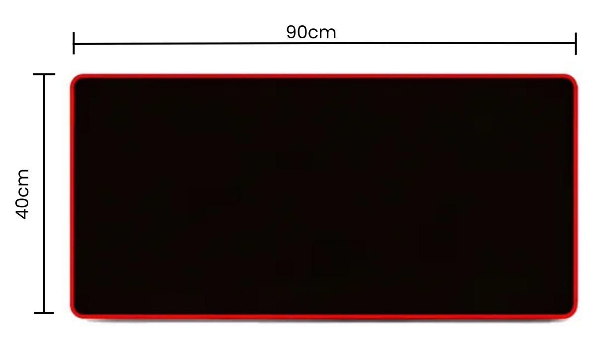 Mouse Pad Extra Largo Liso 90x40