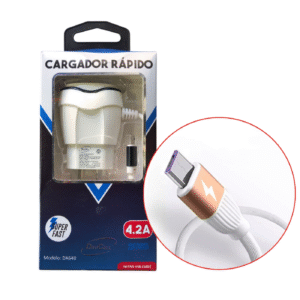 Cargador Digicell 4.2A - Micro USB (V8)