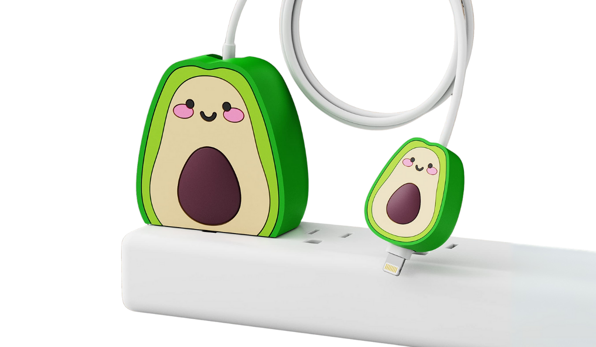Funda de Cargador y Comecable con Diseños