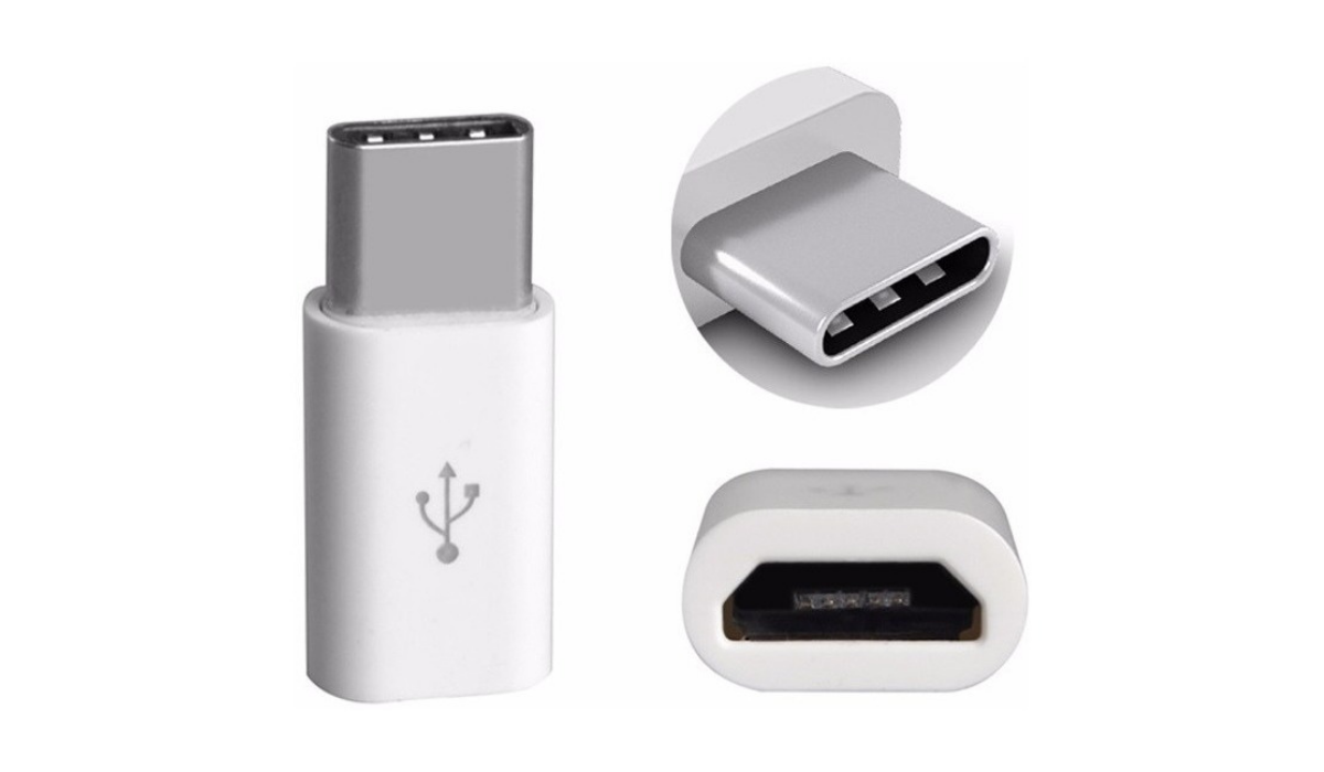 Adaptador OTG (V8 a Tipo C)
