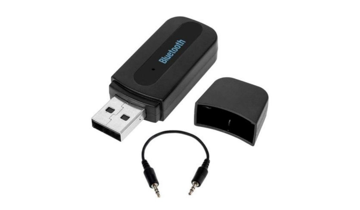 Receptor Bluetooth USB y Auxiliar