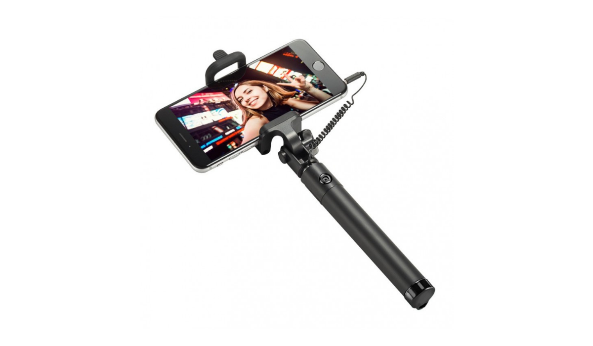 Palo Selfie con Cable para Celular
