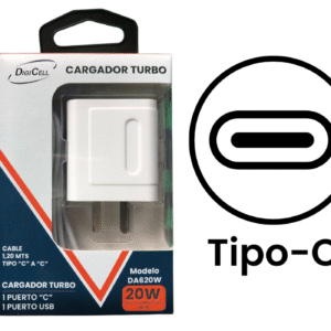 Cargador Rápido Digicell 20W (Tipo C)