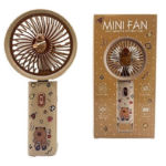 Ventilador de Mano Diseño Capibara