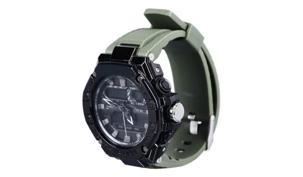Reloj Deportivo Sumergible Doble